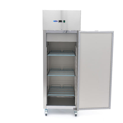 Maxima Fridge 400 L, on Wheels, Stainless Steel, additional view