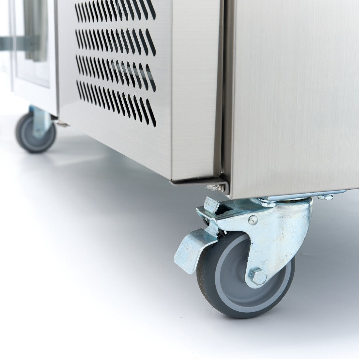 Maxima Counter Fridge, 223 cm, 4 Glass Doors, additional view