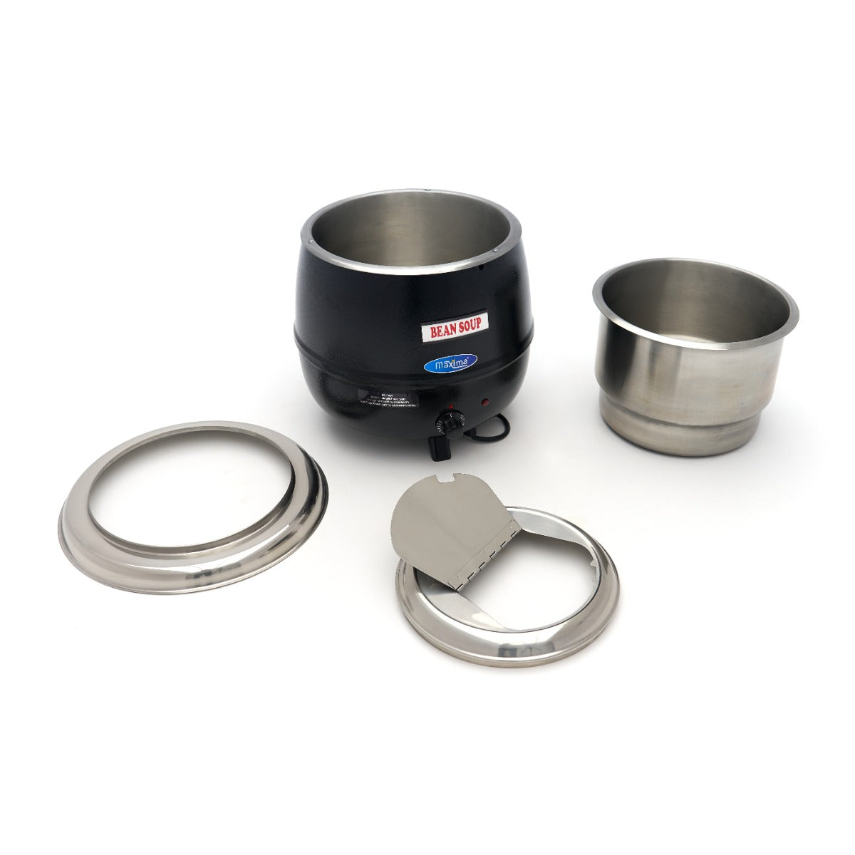 Maxima Soup Kettle, 13 L, Integrated Lid Flap, additional view