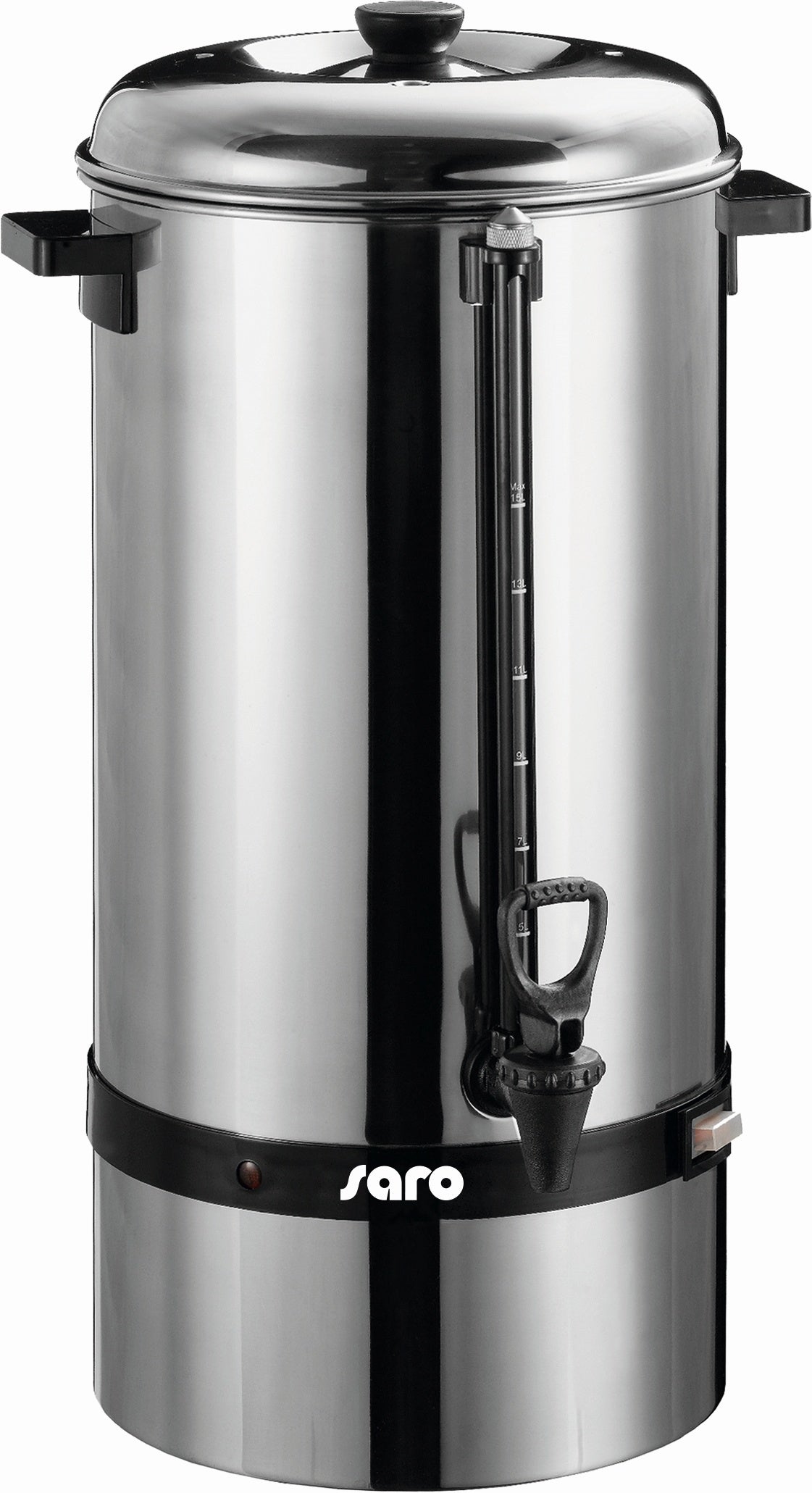 Round-Filter Coffee Dispenser, 15 L, 100 Cups