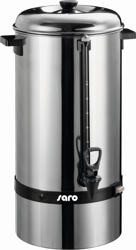 Round-Filter Coffee Dispenser, 15 L, 100 Cups