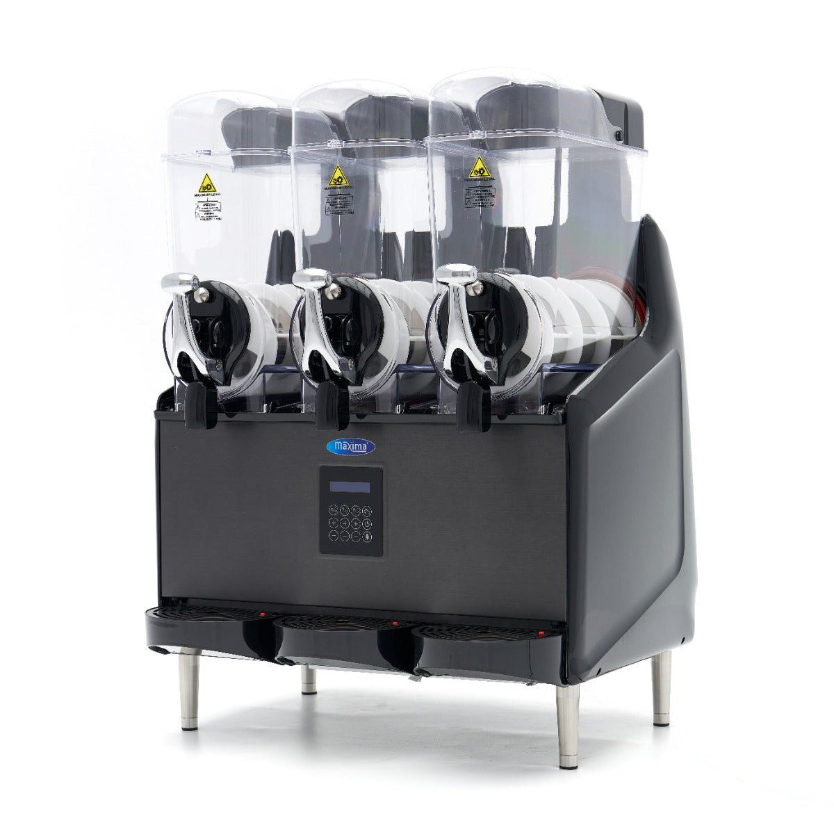 Maxima Slush Puppy & Granita Machine, 3 x 12 L, Digital Display, product photo