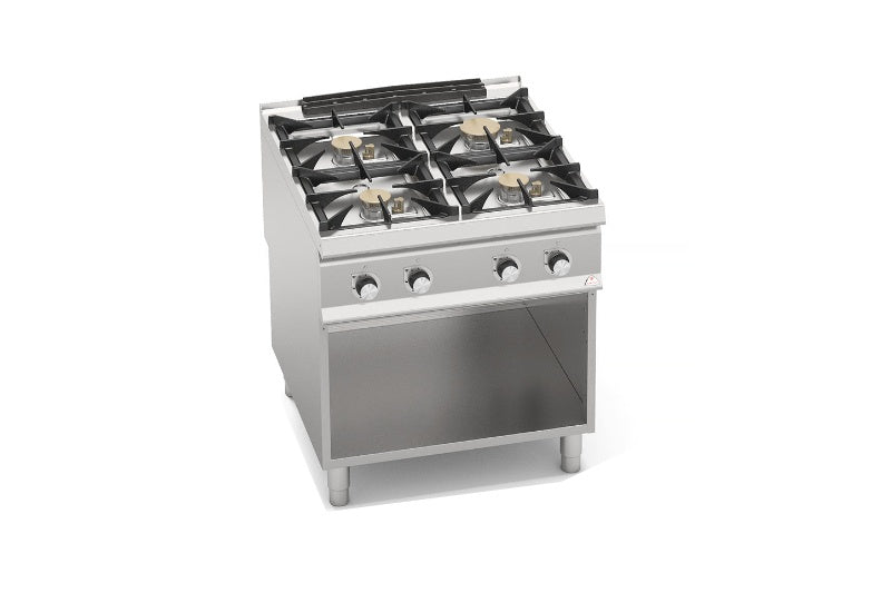 S900 Gas Cooker with Cabinet, 4 Burners, 40 kW