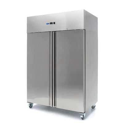Maxima Upright Freezer, 1200 L, 2 Doors, GN 2/1, 6 Shelves, product photo