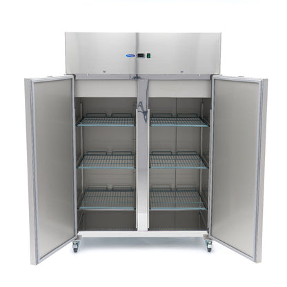 Maxima Upright Freezer, 1200 L, 2 Doors, GN 2/1, 6 Shelves, additional view