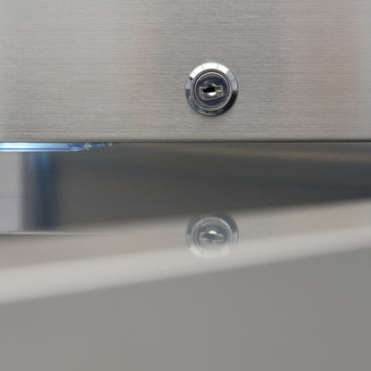 Maxima Fridge 1200 L, 2/1 GN, on Wheels, Stainless Steel, additional view