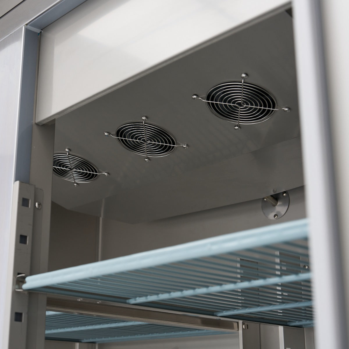 Maxima Upright Freezer, 1200 L, 2 Doors, GN 2/1, 6 Shelves, additional view