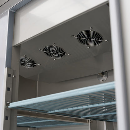 Maxima Upright Freezer, 1200 L, 2 Doors, GN 2/1, 6 Shelves, additional view