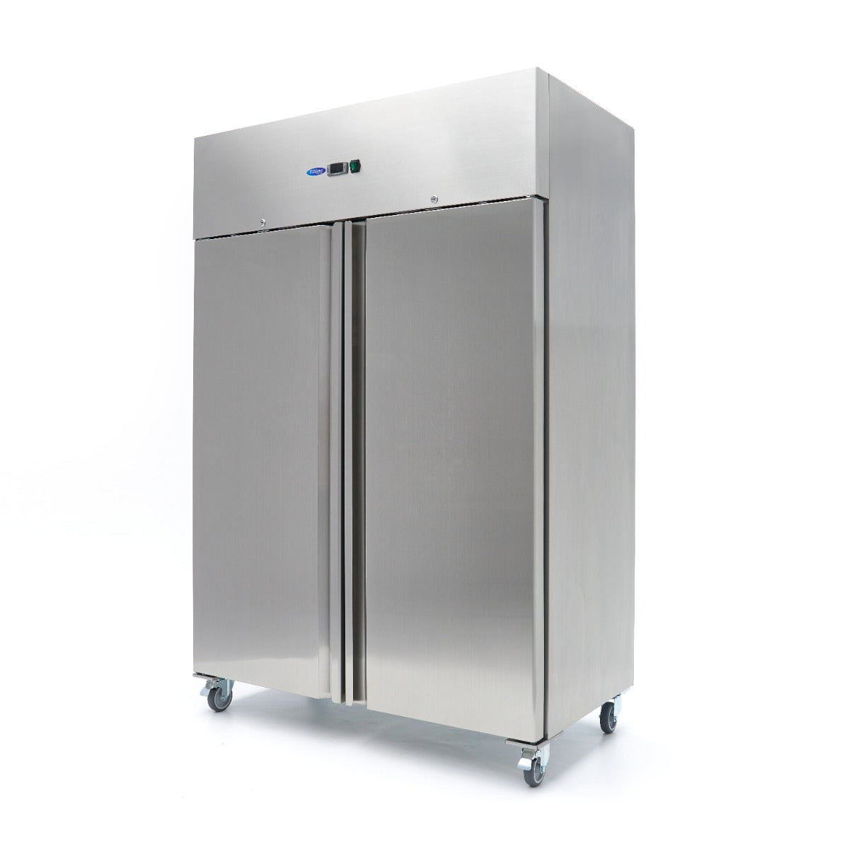 Maxima Fridge 800 L, on Wheels, Stainless Steel, product photo