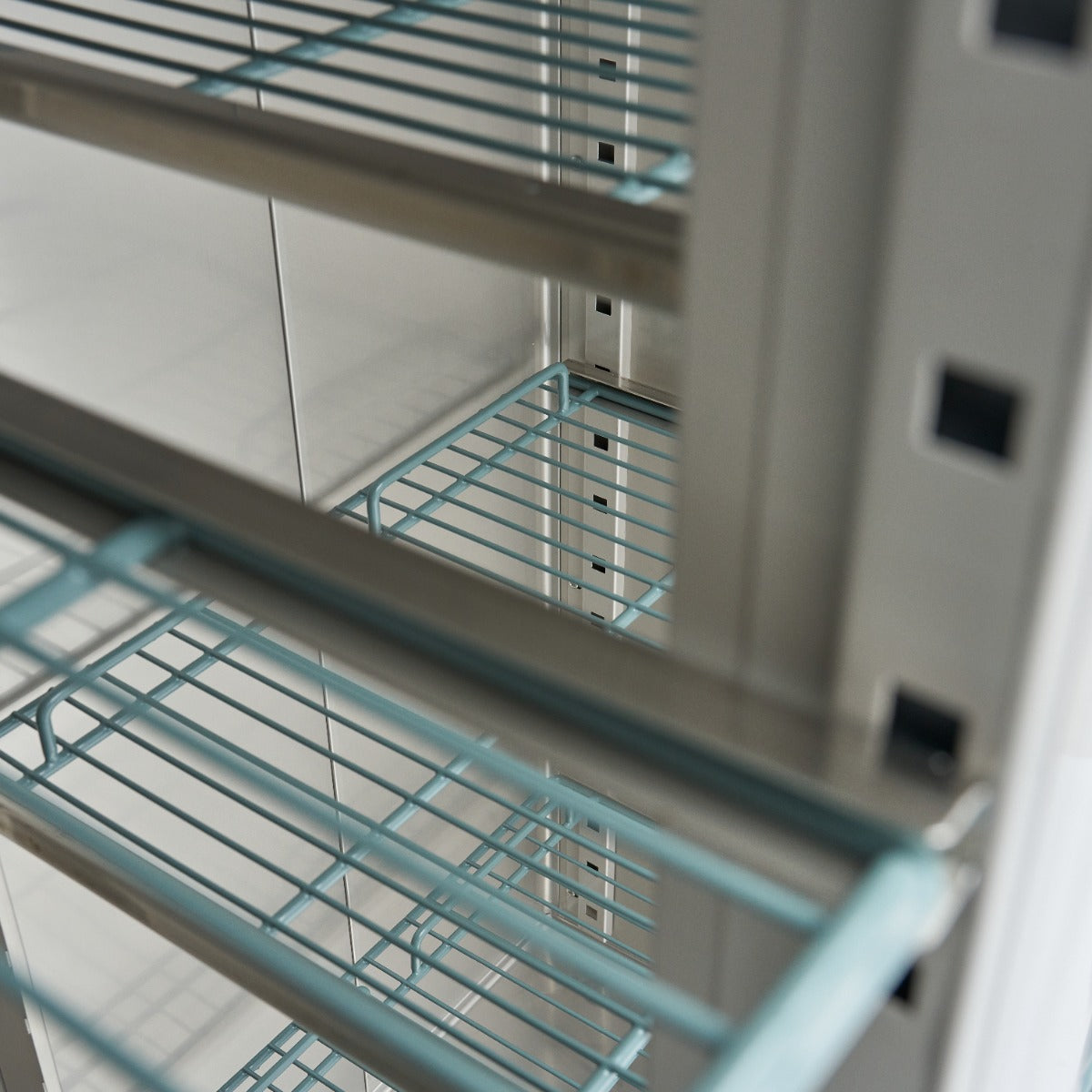 Maxima Fridge 800 L, on Wheels, Stainless Steel, additional view