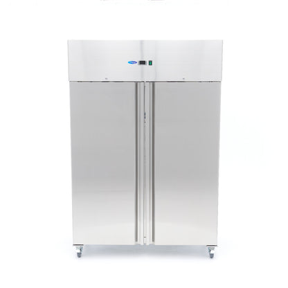 Maxima Fridge 800 L, on Wheels, Stainless Steel, additional view