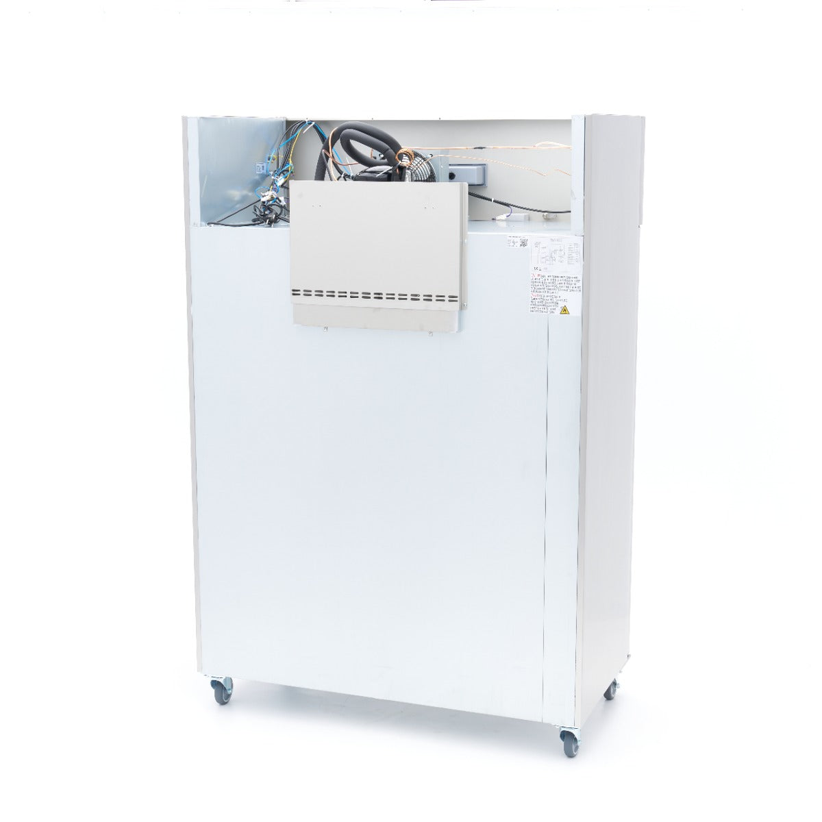 Maxima Fridge 800 L, on Wheels, Stainless Steel, additional view