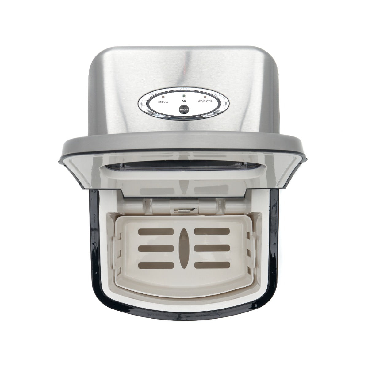 Maxima Ice Cube Machine, 10-12 kg/24 h, Silver, additional view