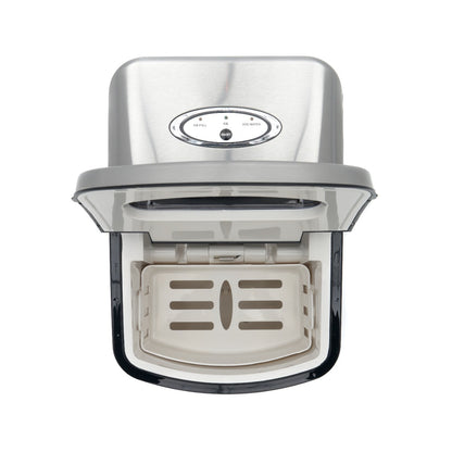 Maxima Ice Cube Machine, 10-12 kg/24 h, Silver, additional view