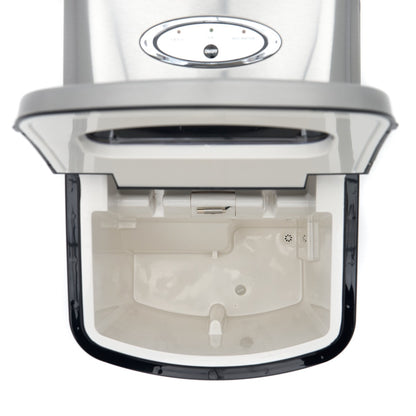 Maxima Ice Cube Machine, 10-12 kg/24 h, Silver, additional view