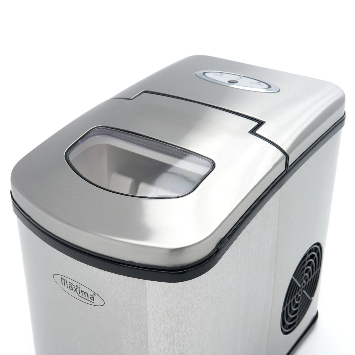 Maxima Ice Cube Machine, 10-12 kg/24 h, Silver, additional view