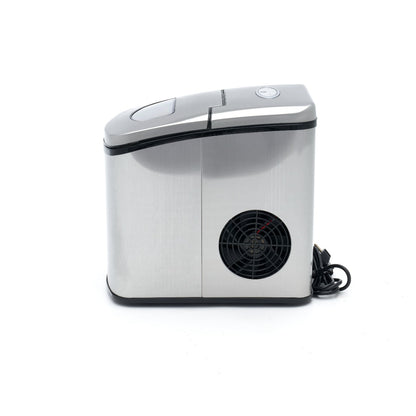 Maxima Ice Cube Machine, 10-12 kg/24 h, Silver, additional view