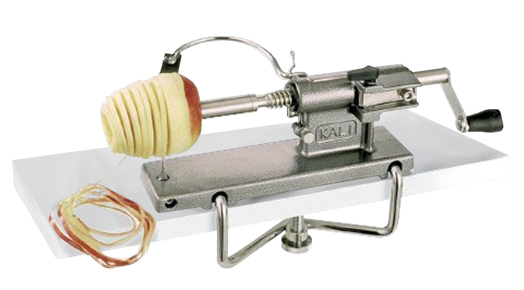 Manual Apple Peeler & Spiral Cutter, Solid Metal