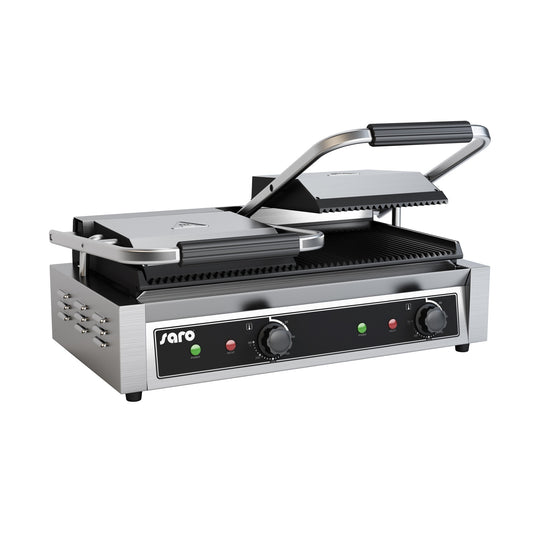 Electric Contact Grill, 2 Zones, 3.6 kW, 50-300°C