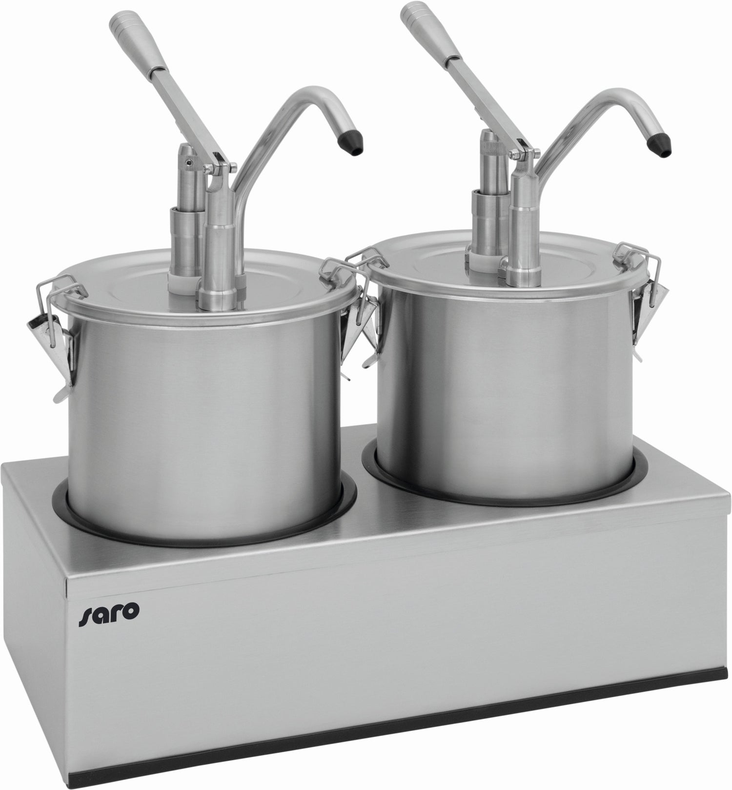Double Sauce Dispenser, 2 × 4.5 L, Pump Action