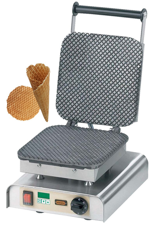 Electric Waffle Maker, Single, 2.2 kW