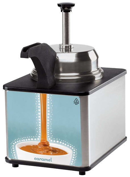 Hot Topping Dispenser, 2.8 L, Bain-Marie