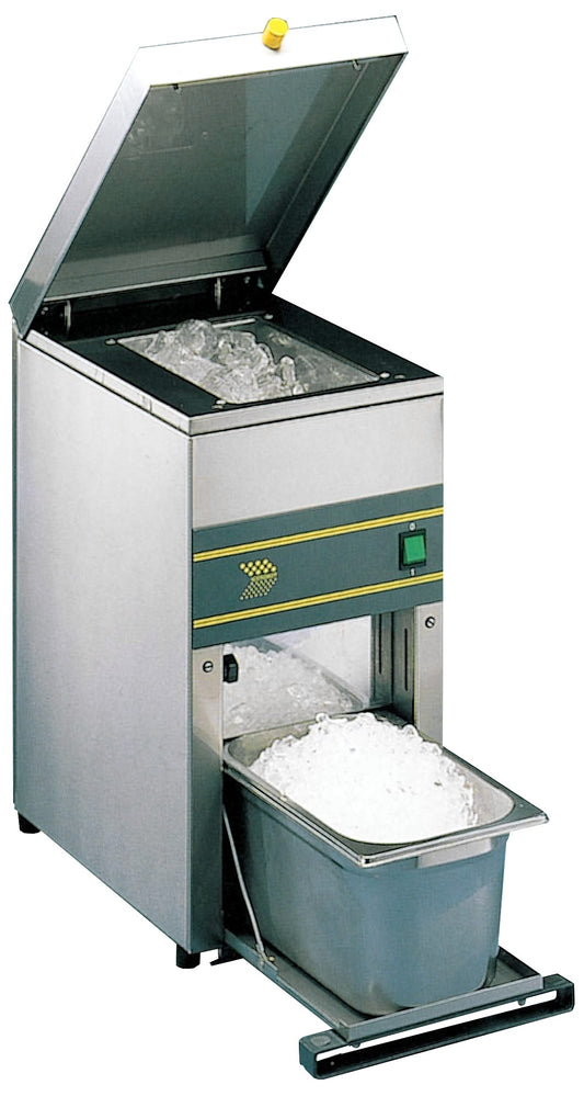 Tabletop Ice Crusher, 360 kg/h, 3.5 kg Storage