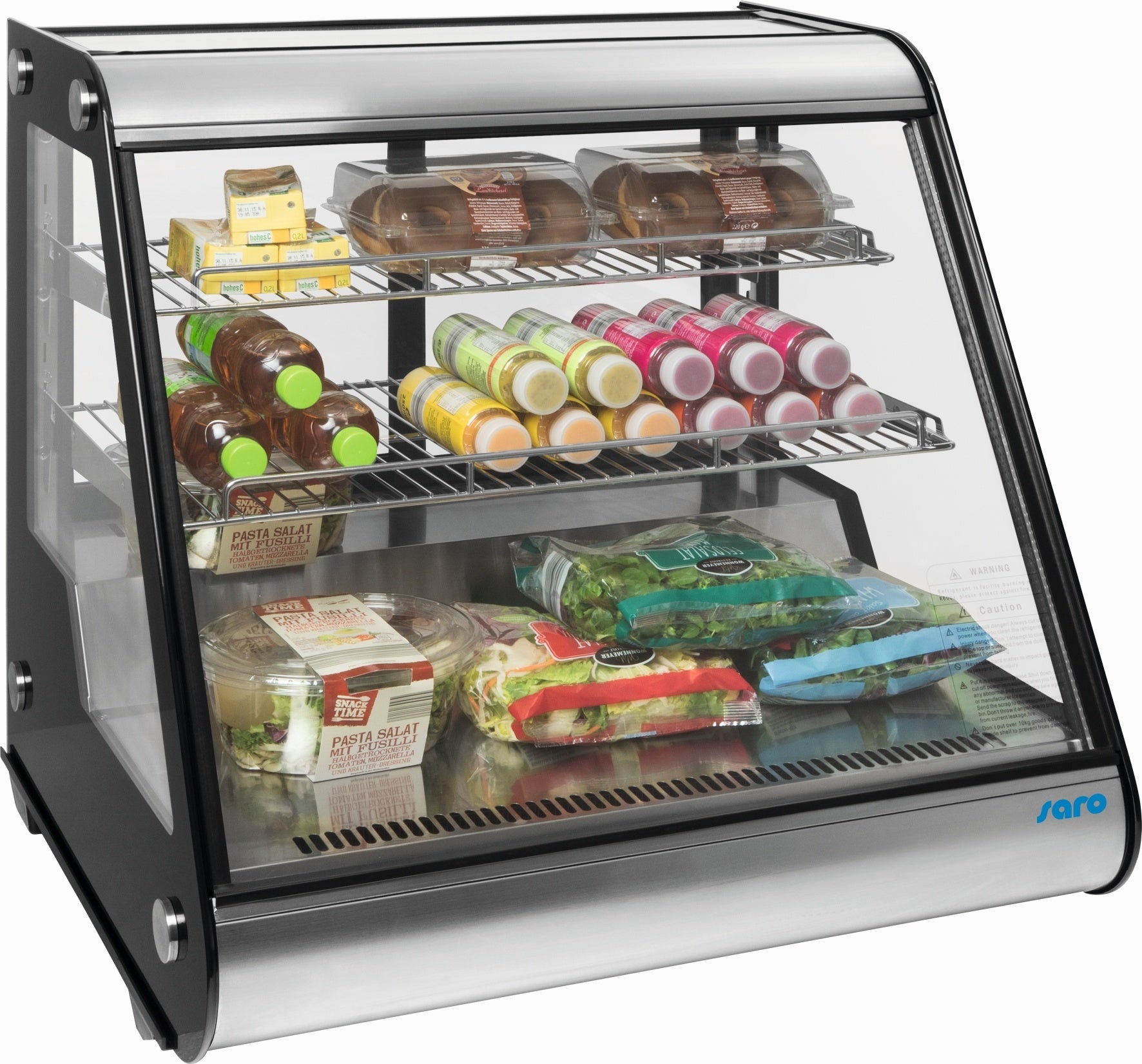 Refrigerated Display Case, 160 L, 0/+5°C