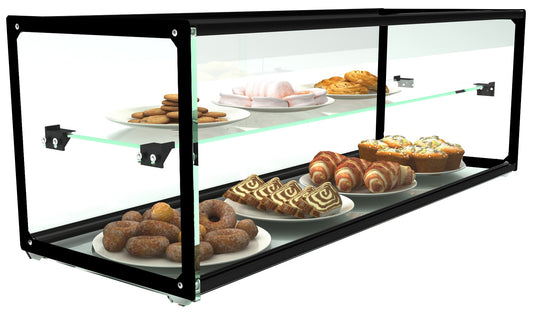 Neutral Show Display, 920×330×315 mm, Tempered Glass