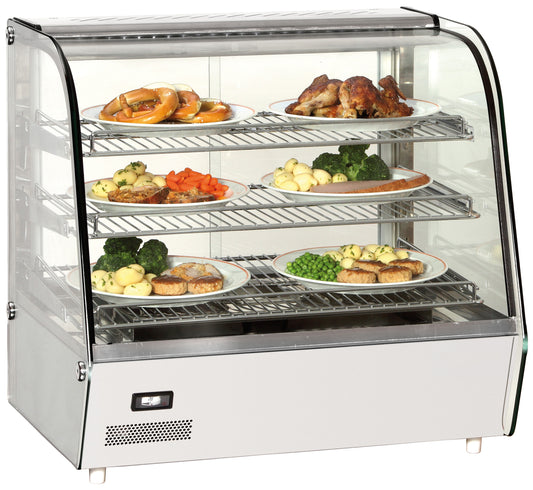 Heated Display Showcase, 1/2 GN, 20-120°C, 1.3 kW