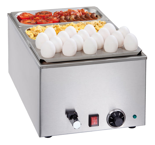 Electric Bain-Marie, GN 1/1, 1.2 kW, Countertop