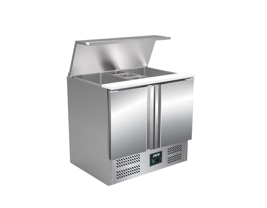 Saladette Counter, 2-Door, 2× GN 1/1, +2/+8°C