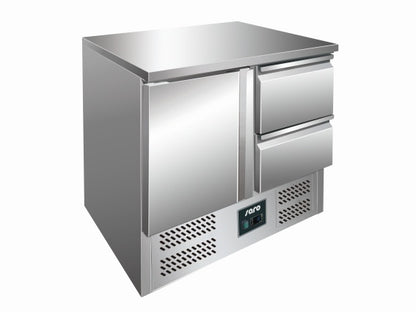 Refrigerated Table, 2 Doors, 160 L, +2/+8°C