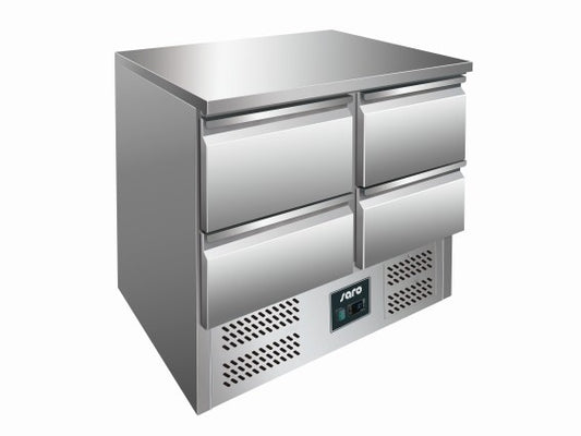 Refrigerated Work Table, 4 Drawers, +2/+8°C