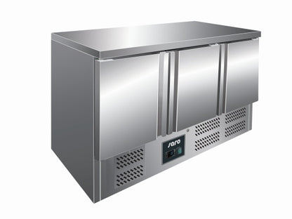 Refrigerated Prep Table, 3 Doors, 251 L, +2/+8°C