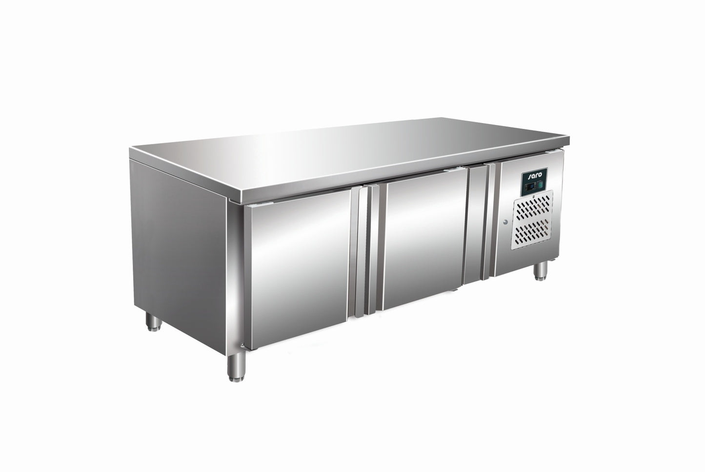 Refrigerated Undercounter Table, 317 L, 3 Doors
