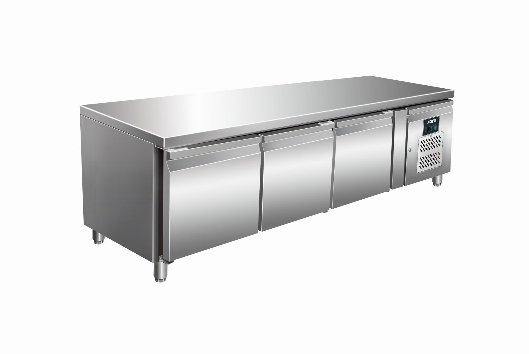 Refrigerated Undercounter Table, 3 Doors, 317 L