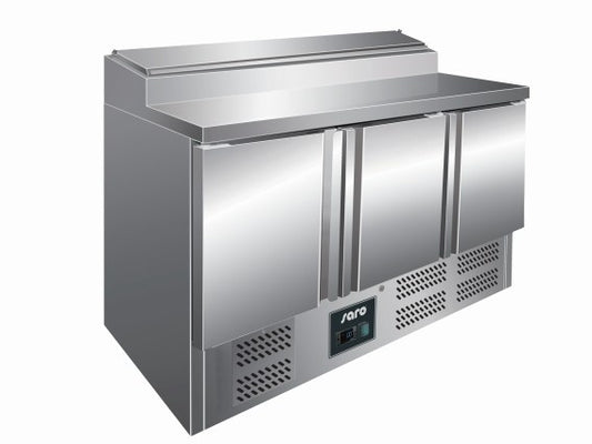 Refrigerated Topping Station, 7× GN 1/3, 3-Door