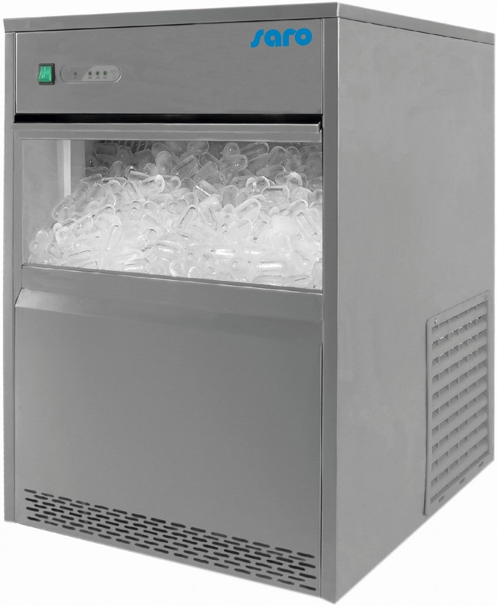 Bullet Ice Cube Maker, 26 kg/24h, 6 kg Bin