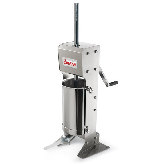 Manual Vertical Sausage Stuffer, 12 L, 2-Speed
