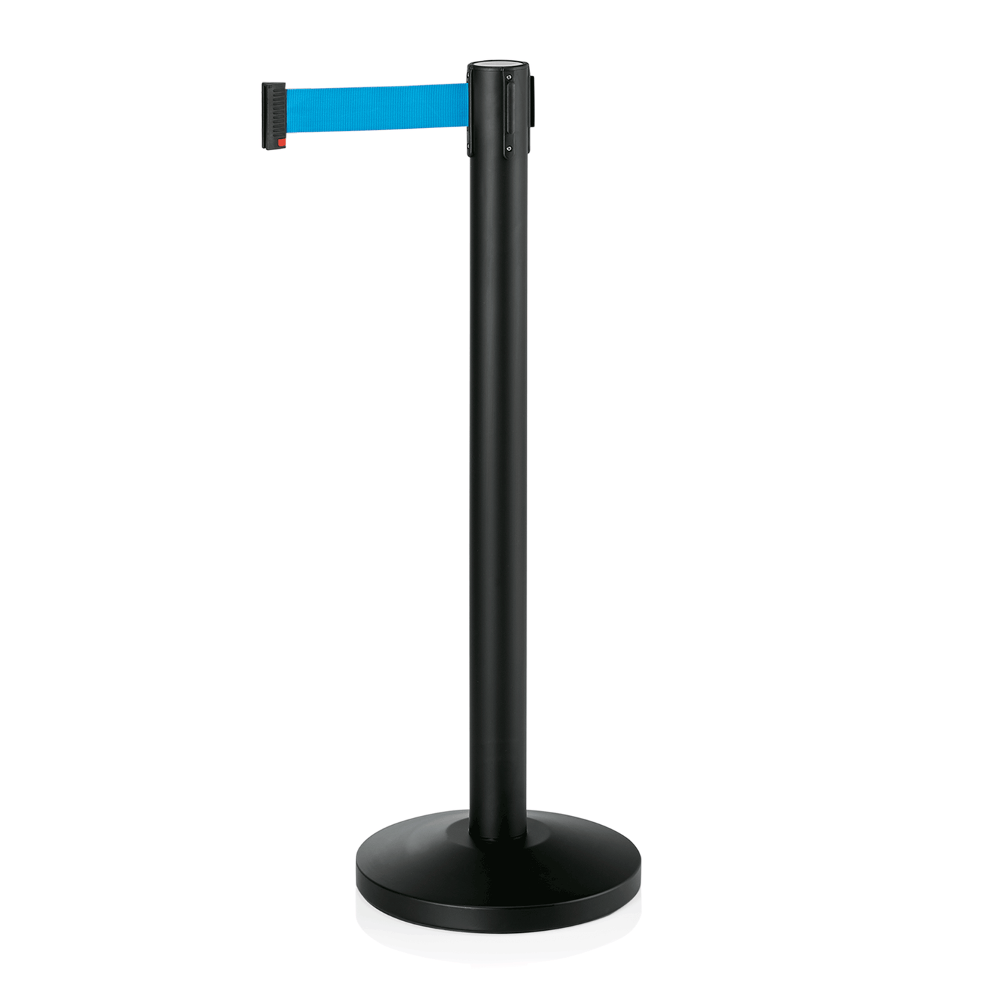 Was Barrier Post Set Lightflex, Black, Blue Webbing, Set of 2
