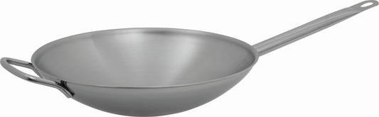 Stainless Steel Wok Pan, Ø 350 mm