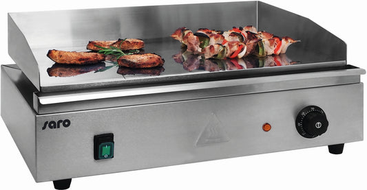 Electric Smooth Griddle, 2.4 kW, 50-300°C