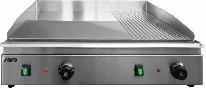 Electric Tabletop Griddle, 3.5 kW, Combined Surface