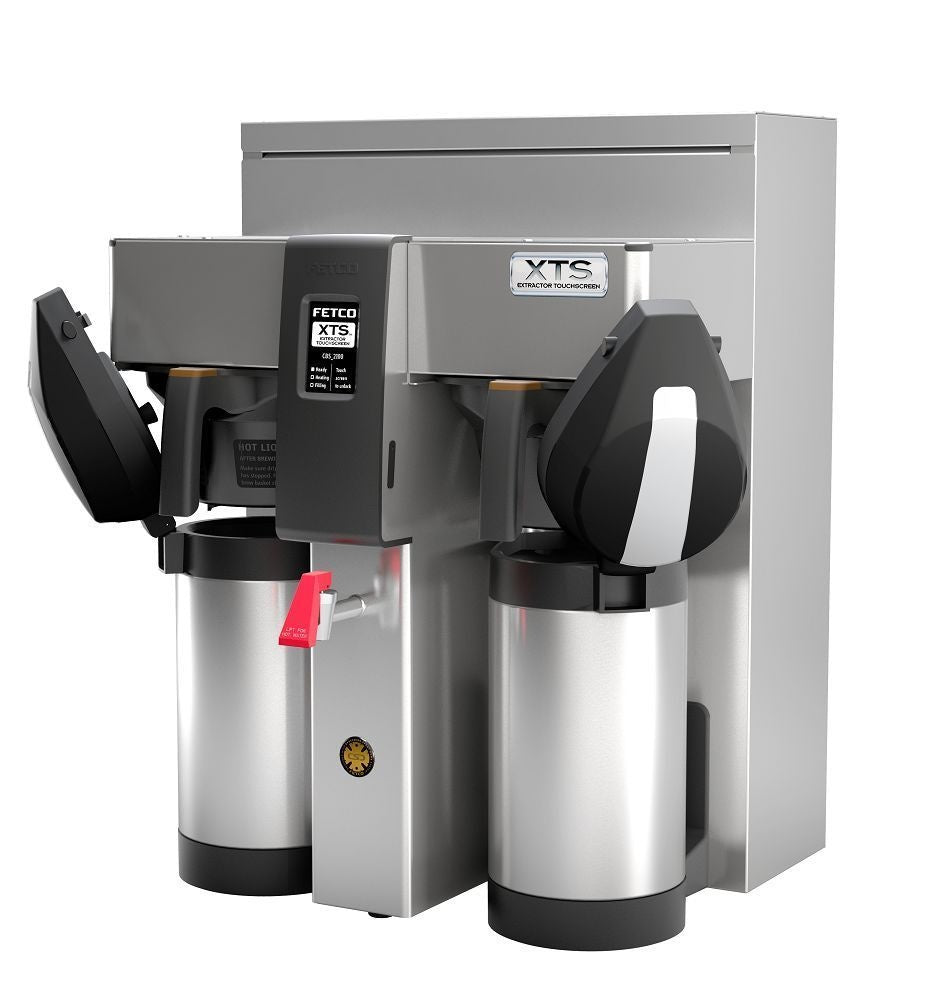 Twin-Station Filter Coffee Brewer, 2×3.8 L, 6 kW