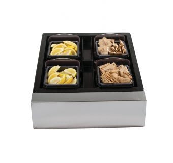 Mini Dome Organizer, Hinged Lid, Stackable