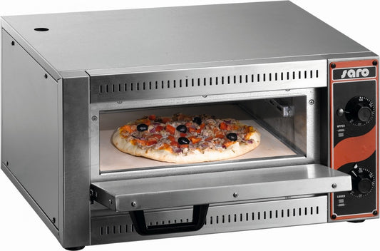 Electric Pizza Oven, 1x Ø330 mm, 50-320°C, 2.5 kW