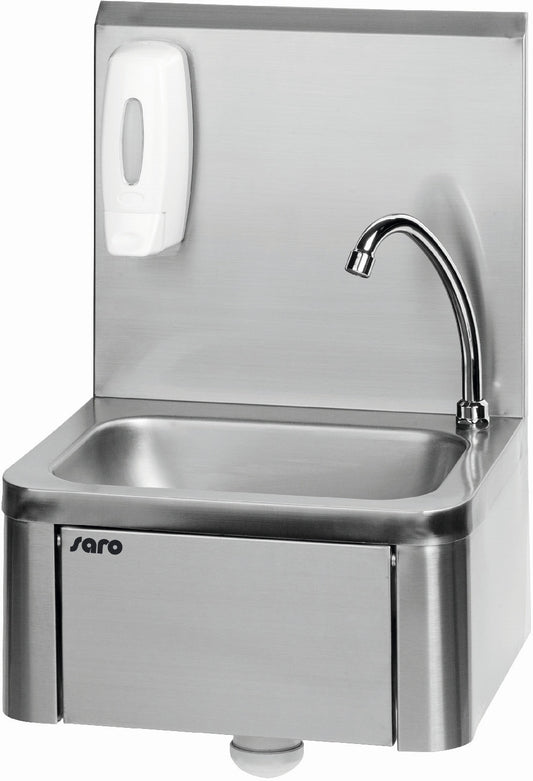 Wall-Mounted Hand Wash Basin, Knee-Op, 400mm