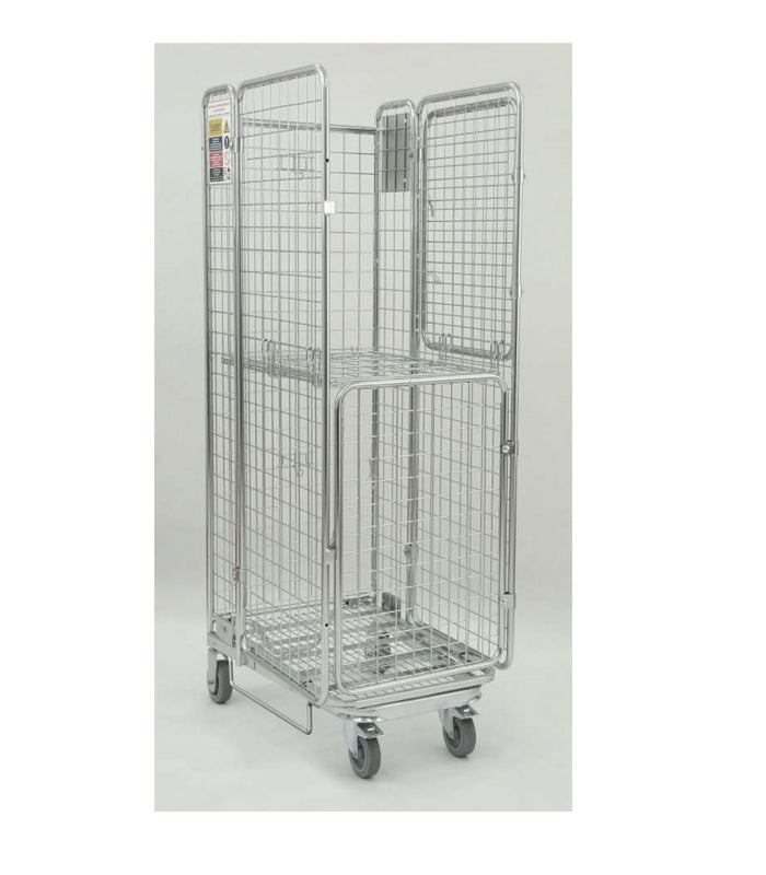 Folding Roll Container, 400 kg, 600×800×1800 mm