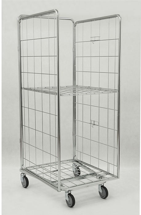 Folding Warehouse Rollcontainer, 200 kg, 1800×810 mm
